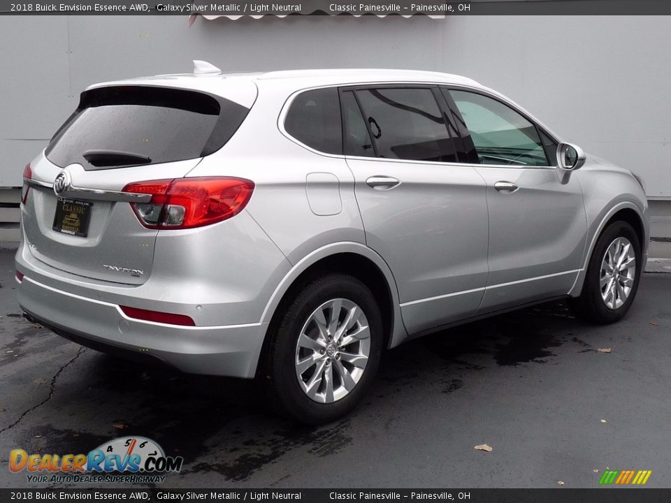 2018 Buick Envision Essence AWD Galaxy Silver Metallic / Light Neutral Photo #2