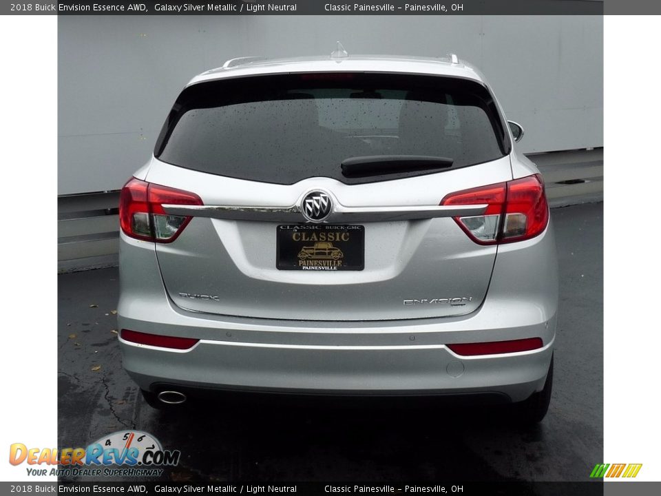 2018 Buick Envision Essence AWD Galaxy Silver Metallic / Light Neutral Photo #3
