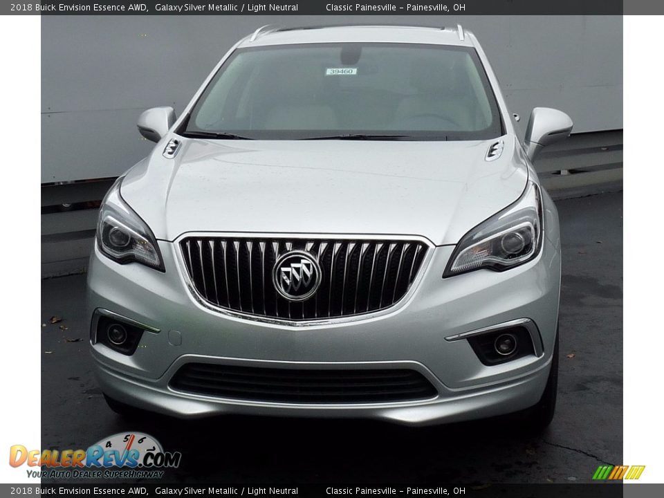 2018 Buick Envision Essence AWD Galaxy Silver Metallic / Light Neutral Photo #4