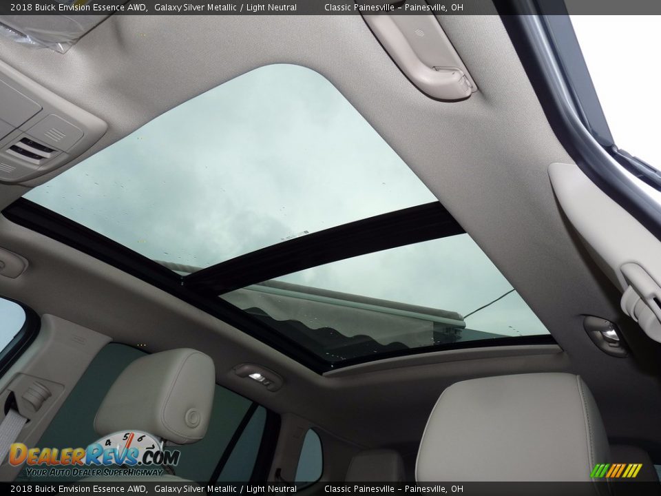 2018 Buick Envision Essence AWD Galaxy Silver Metallic / Light Neutral Photo #6