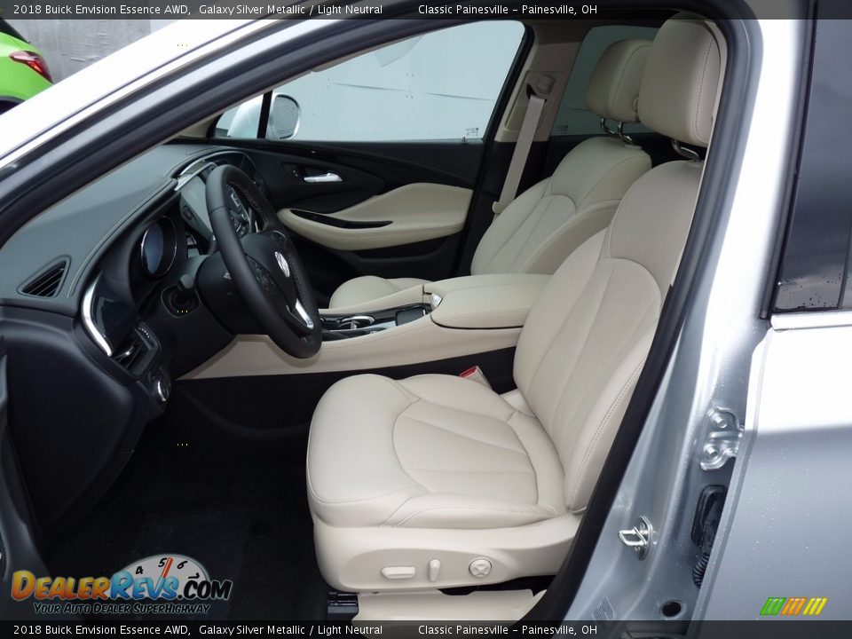 2018 Buick Envision Essence AWD Galaxy Silver Metallic / Light Neutral Photo #7