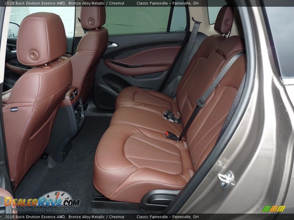 Rear Seat of 2018 Buick Envision Essence AWD Photo #8
