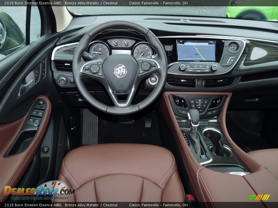 Dashboard of 2018 Buick Envision Essence AWD Photo #9