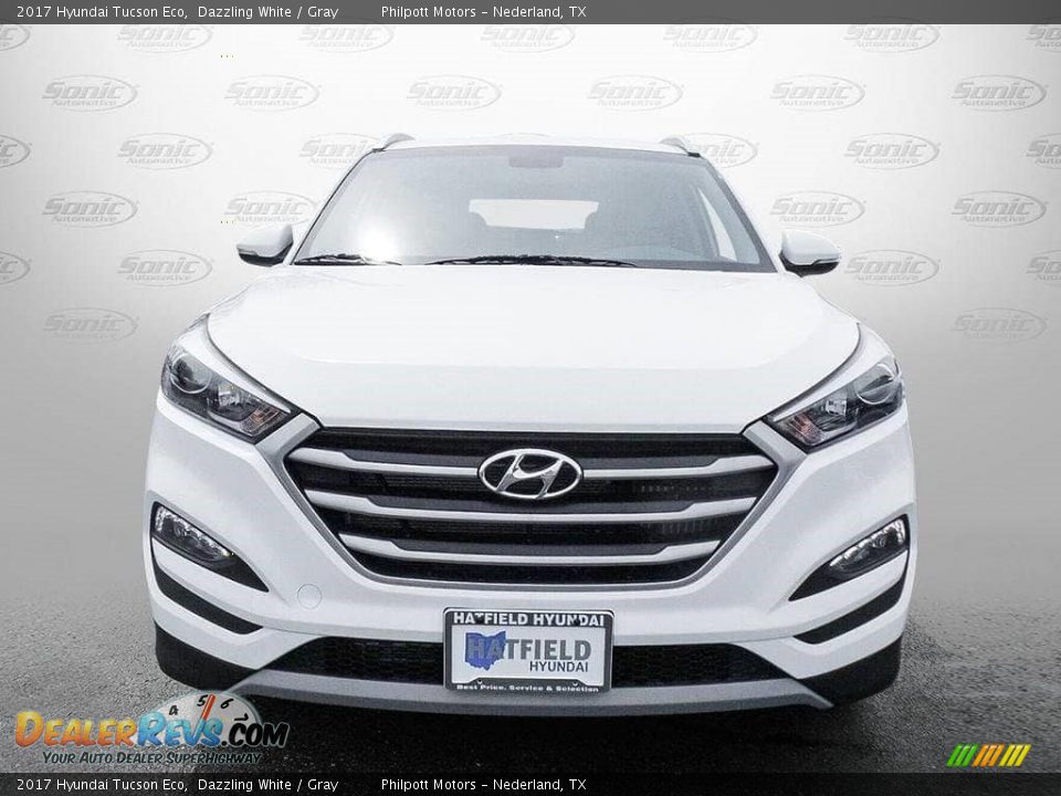 2017 Hyundai Tucson Eco Dazzling White / Gray Photo #2