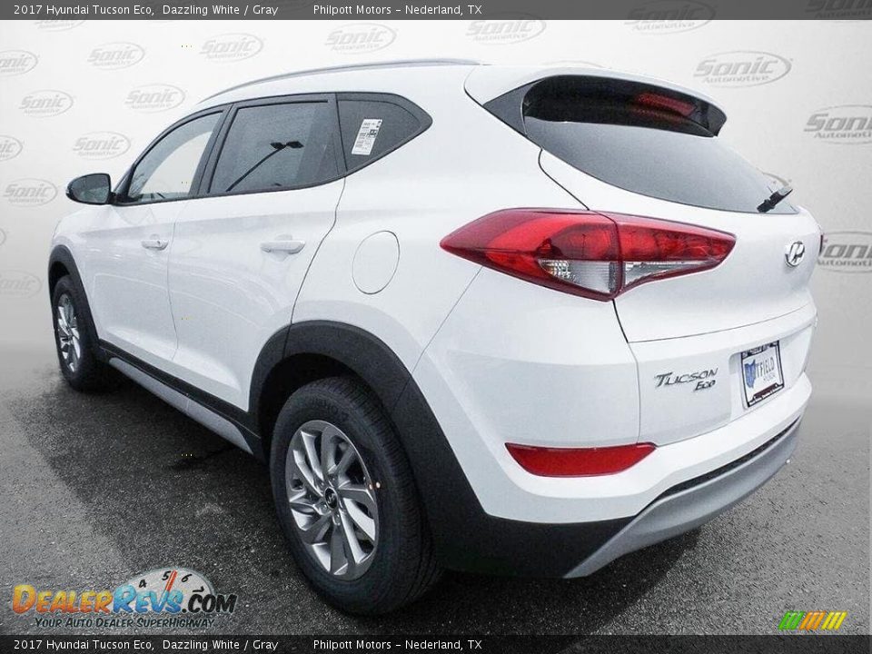 2017 Hyundai Tucson Eco Dazzling White / Gray Photo #3