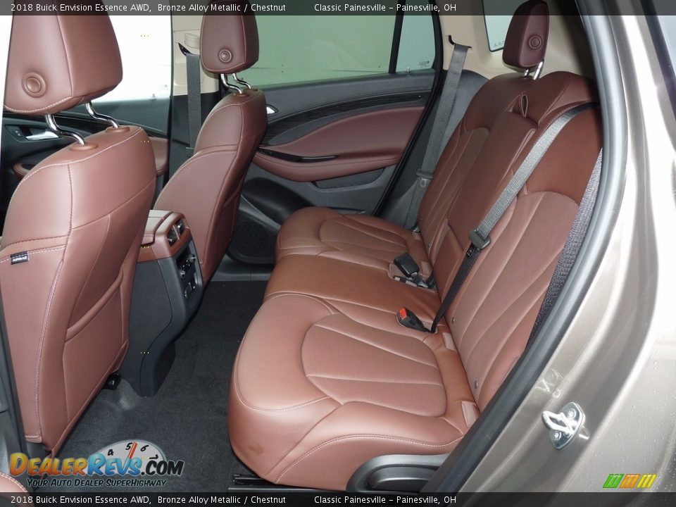 Rear Seat of 2018 Buick Envision Essence AWD Photo #8
