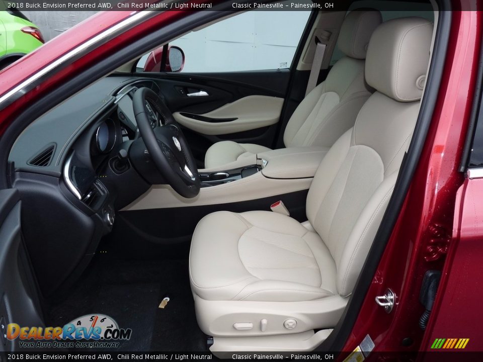 Light Neutral Interior - 2018 Buick Envision Preferred AWD Photo #6