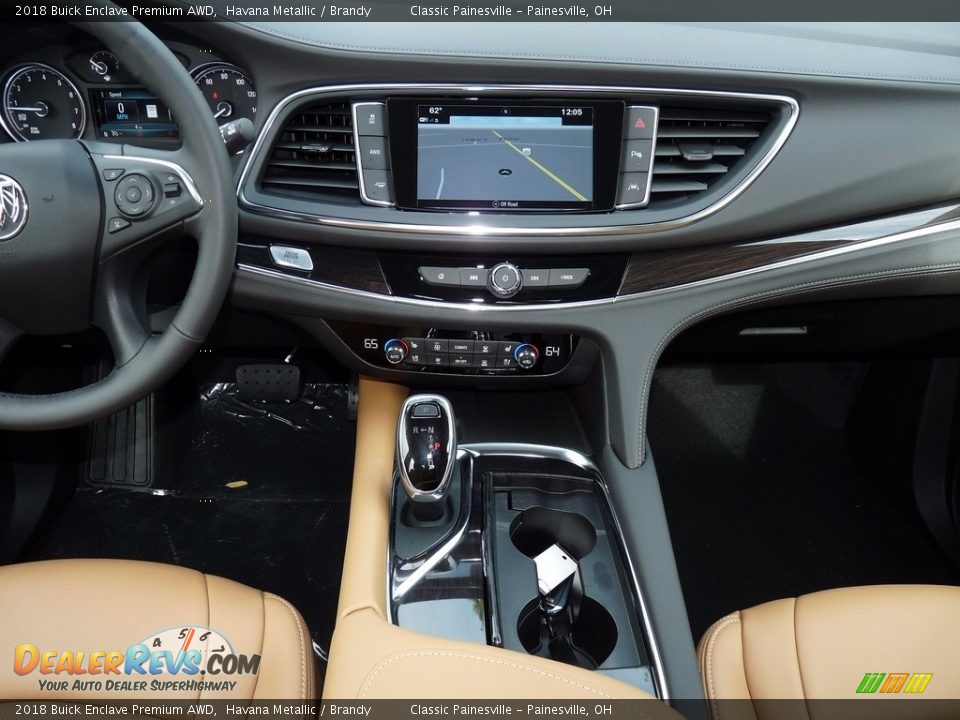Dashboard of 2018 Buick Enclave Premium AWD Photo #11