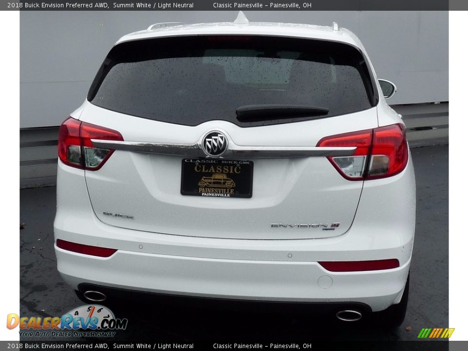 2018 Buick Envision Preferred AWD Summit White / Light Neutral Photo #3
