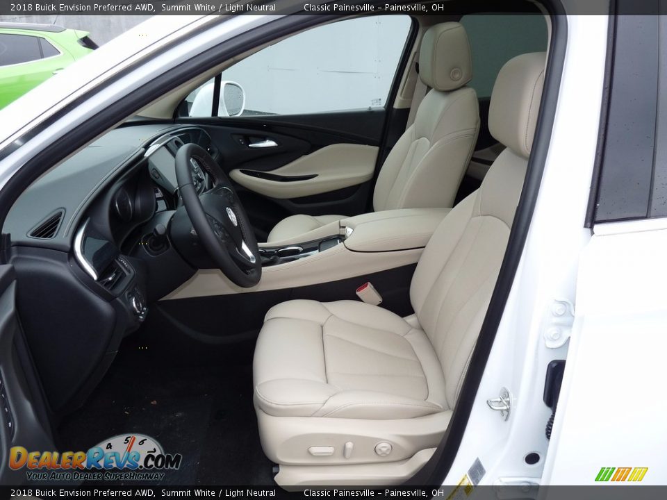 Light Neutral Interior - 2018 Buick Envision Preferred AWD Photo #7