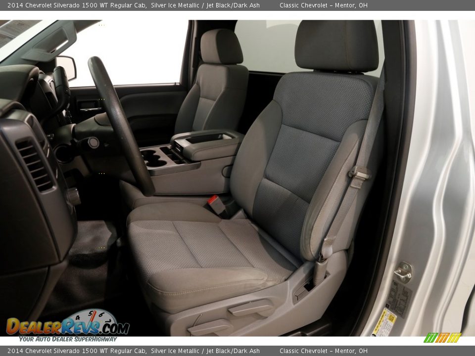 2014 Chevrolet Silverado 1500 WT Regular Cab Silver Ice Metallic / Jet Black/Dark Ash Photo #5