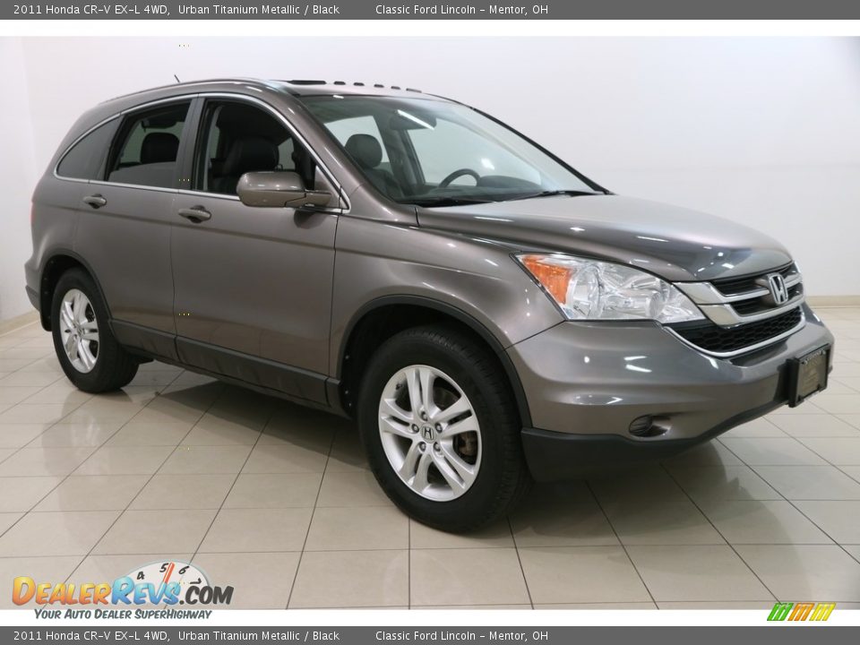2011 Honda CR-V EX-L 4WD Urban Titanium Metallic / Black Photo #1