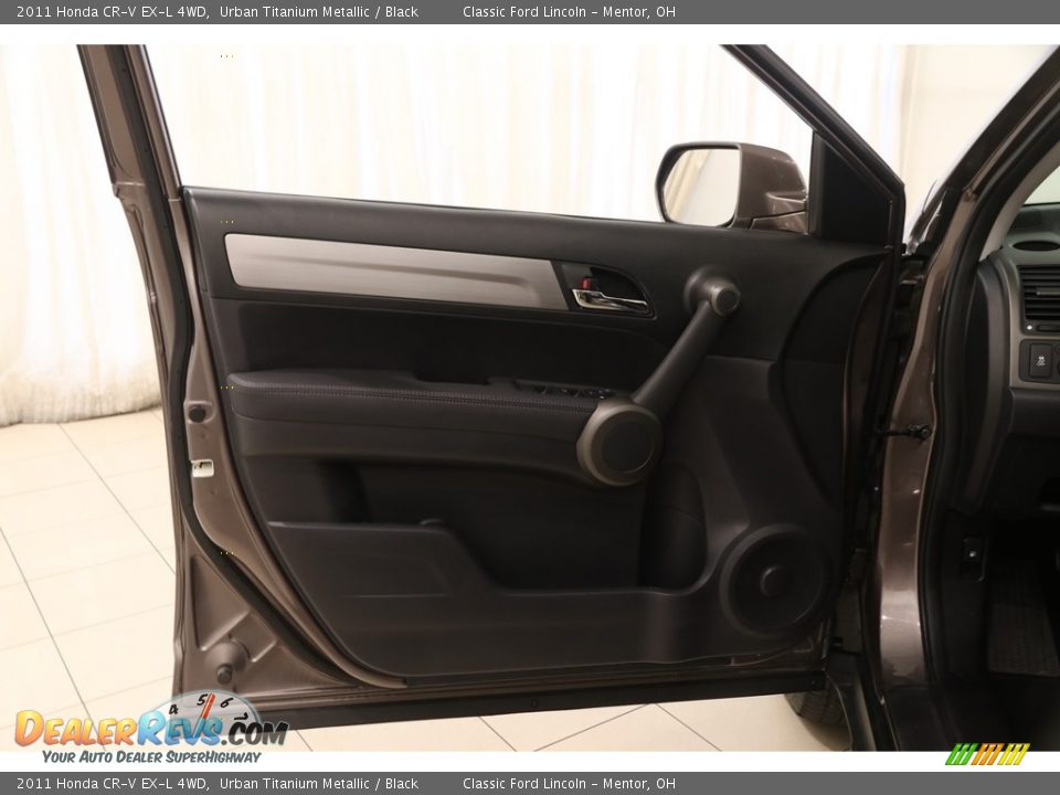 2011 Honda CR-V EX-L 4WD Urban Titanium Metallic / Black Photo #4