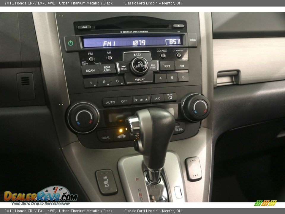 2011 Honda CR-V EX-L 4WD Urban Titanium Metallic / Black Photo #8