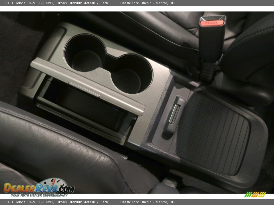 2011 Honda CR-V EX-L 4WD Urban Titanium Metallic / Black Photo #9