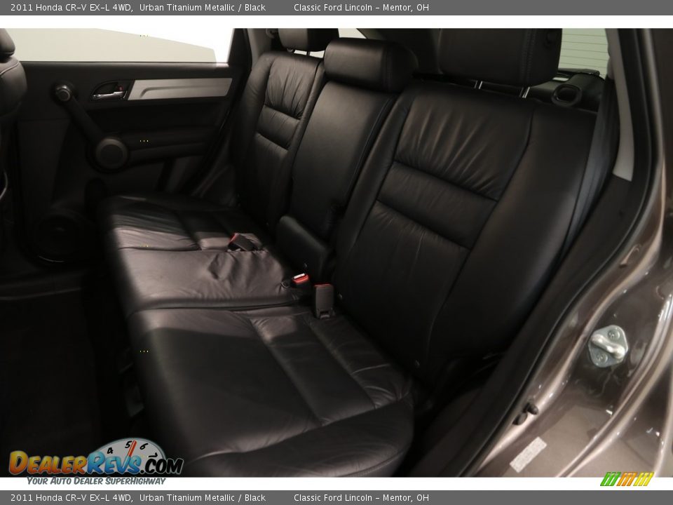 2011 Honda CR-V EX-L 4WD Urban Titanium Metallic / Black Photo #12