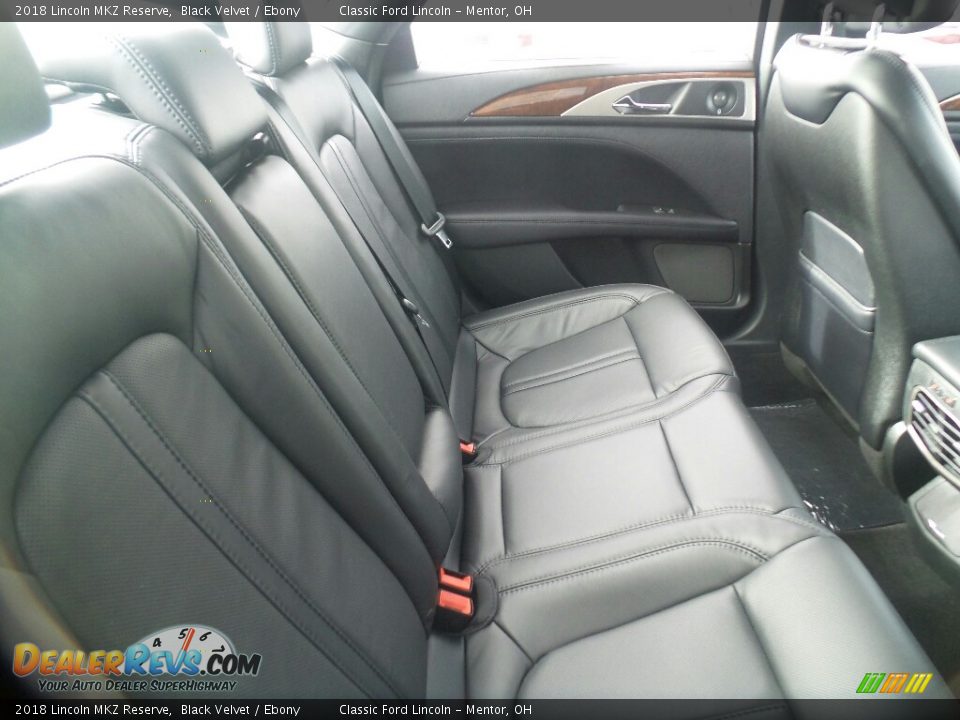 Rear Seat of 2018 Lincoln MKZ Reserve Photo #5