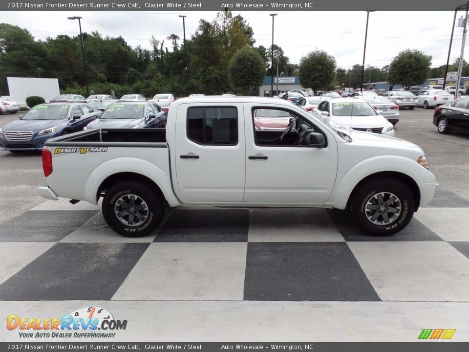 Glacier White 2017 Nissan Frontier Desert Runner Crew Cab Photo #3