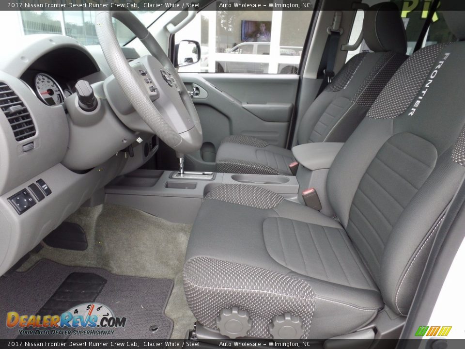 Steel Interior - 2017 Nissan Frontier Desert Runner Crew Cab Photo #11