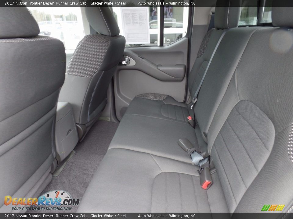 Rear Seat of 2017 Nissan Frontier Desert Runner Crew Cab Photo #12