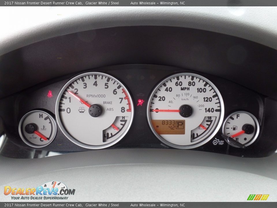 2017 Nissan Frontier Desert Runner Crew Cab Gauges Photo #16