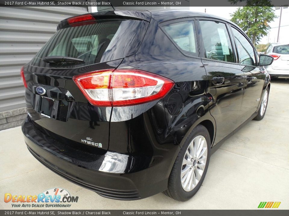 2017 Ford C-Max Hybrid SE Shadow Black / Charcoal Black Photo #4