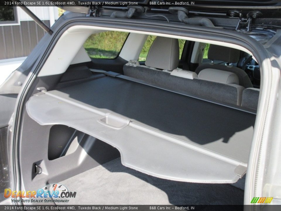 2014 Ford Escape SE 1.6L EcoBoost 4WD Tuxedo Black / Medium Light Stone Photo #12