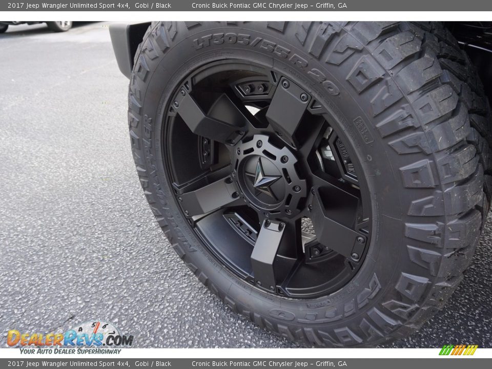 2017 Jeep Wrangler Unlimited Sport 4x4 Gobi / Black Photo #11