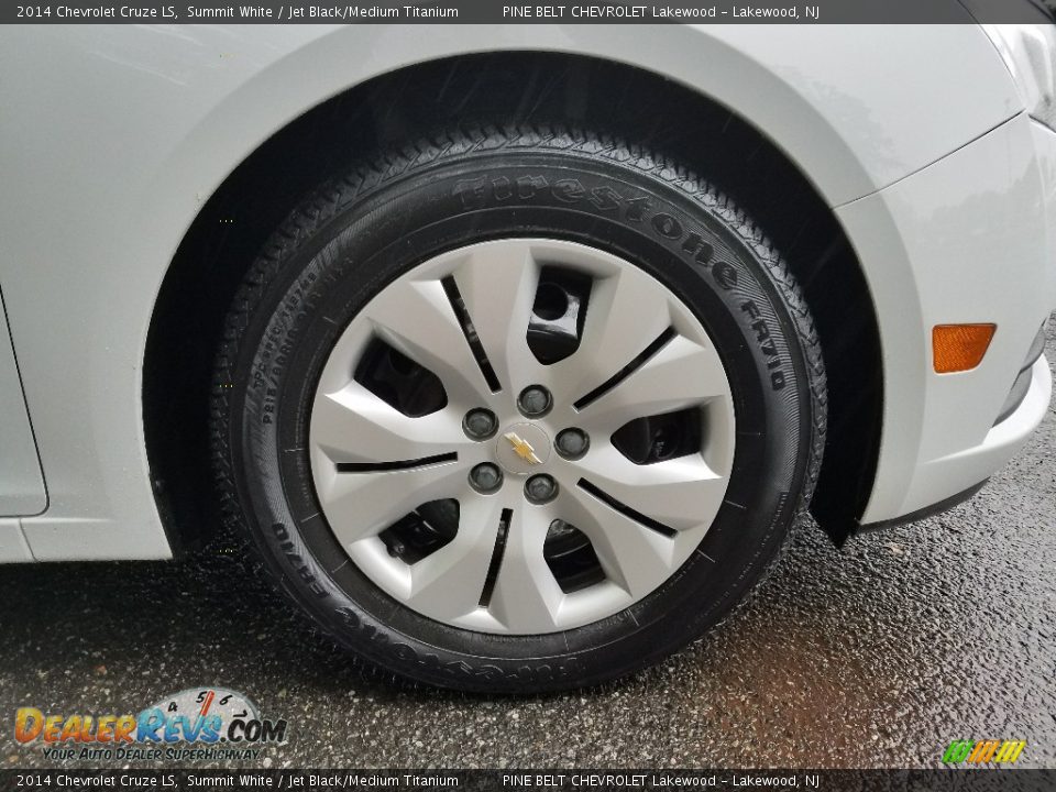 2014 Chevrolet Cruze LS Summit White / Jet Black/Medium Titanium Photo #10
