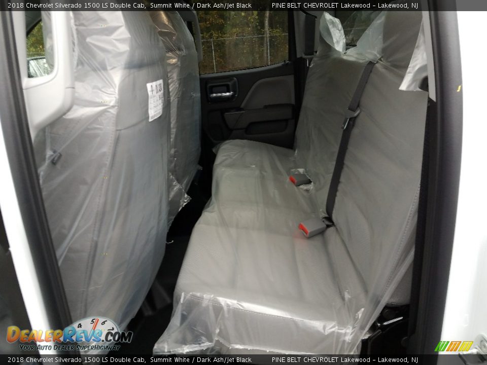 2018 Chevrolet Silverado 1500 LS Double Cab Summit White / Dark Ash/Jet Black Photo #6
