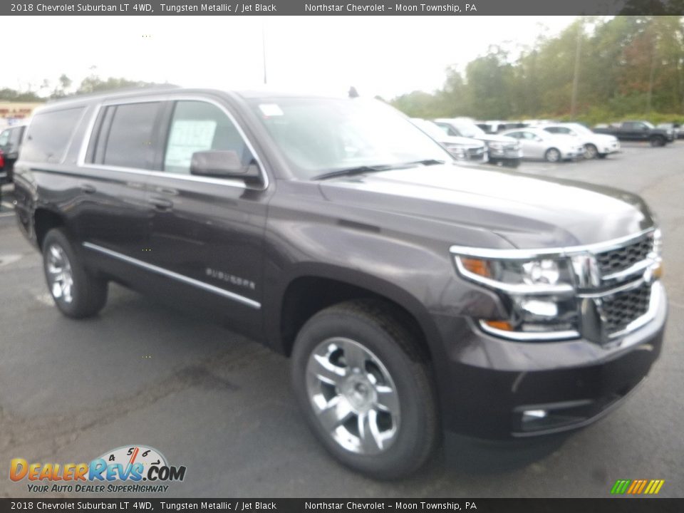 2018 Chevrolet Suburban LT 4WD Tungsten Metallic / Jet Black Photo #7