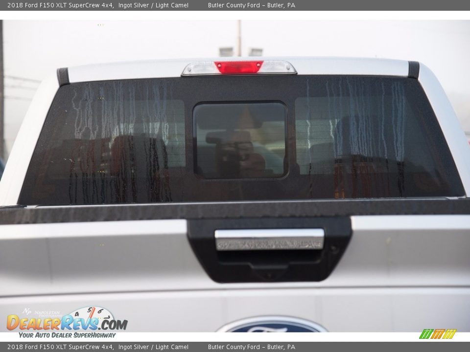 2018 Ford F150 XLT SuperCrew 4x4 Ingot Silver / Light Camel Photo #5