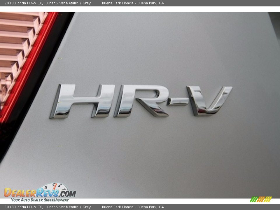 2018 Honda HR-V EX Lunar Silver Metallic / Gray Photo #3