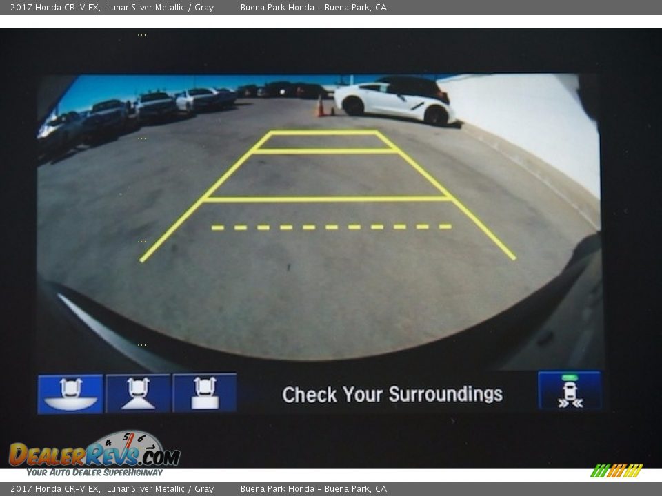 2017 Honda CR-V EX Lunar Silver Metallic / Gray Photo #5