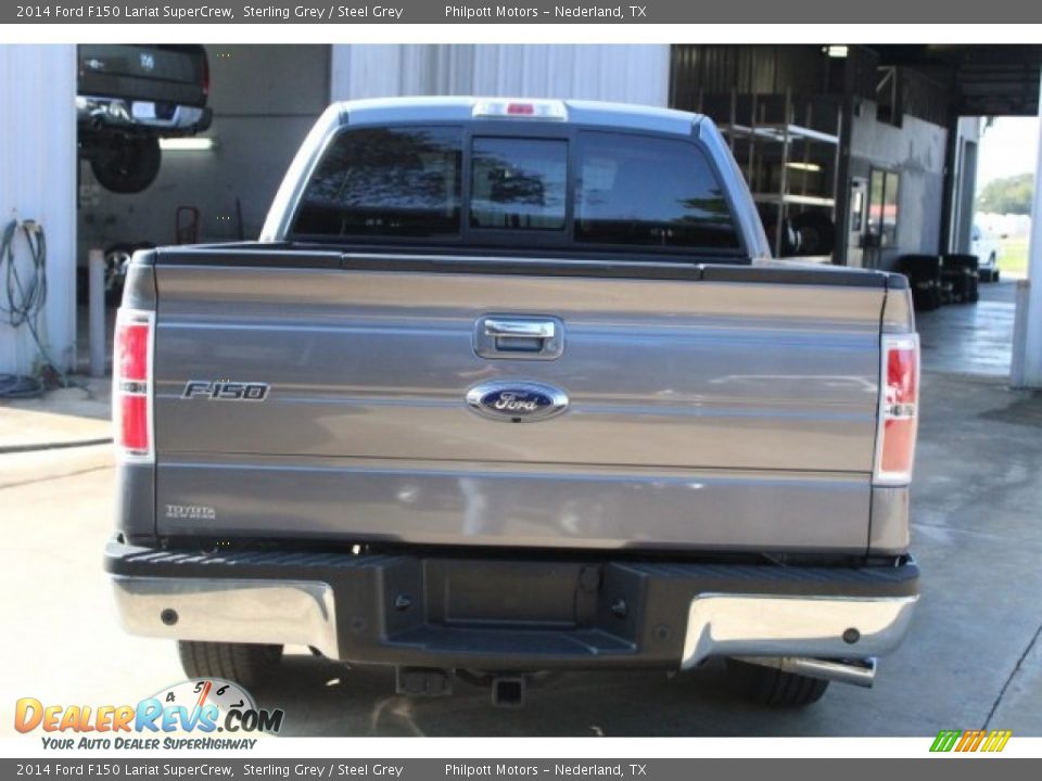 2014 Ford F150 Lariat SuperCrew Sterling Grey / Steel Grey Photo #7