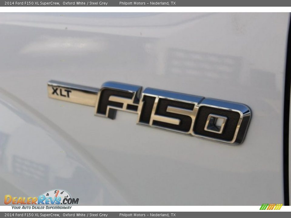 2014 Ford F150 XL SuperCrew Oxford White / Steel Grey Photo #5