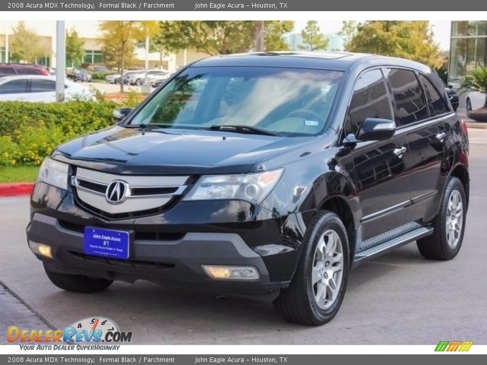 2008 Acura MDX Technology Formal Black / Parchment Photo #3