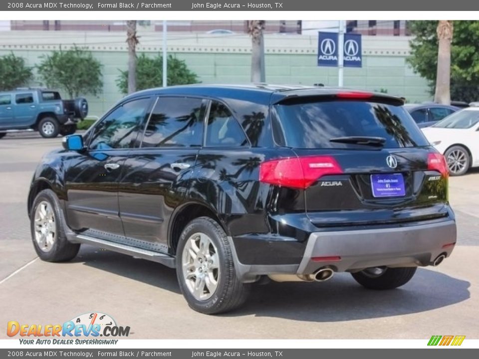 2008 Acura MDX Technology Formal Black / Parchment Photo #4