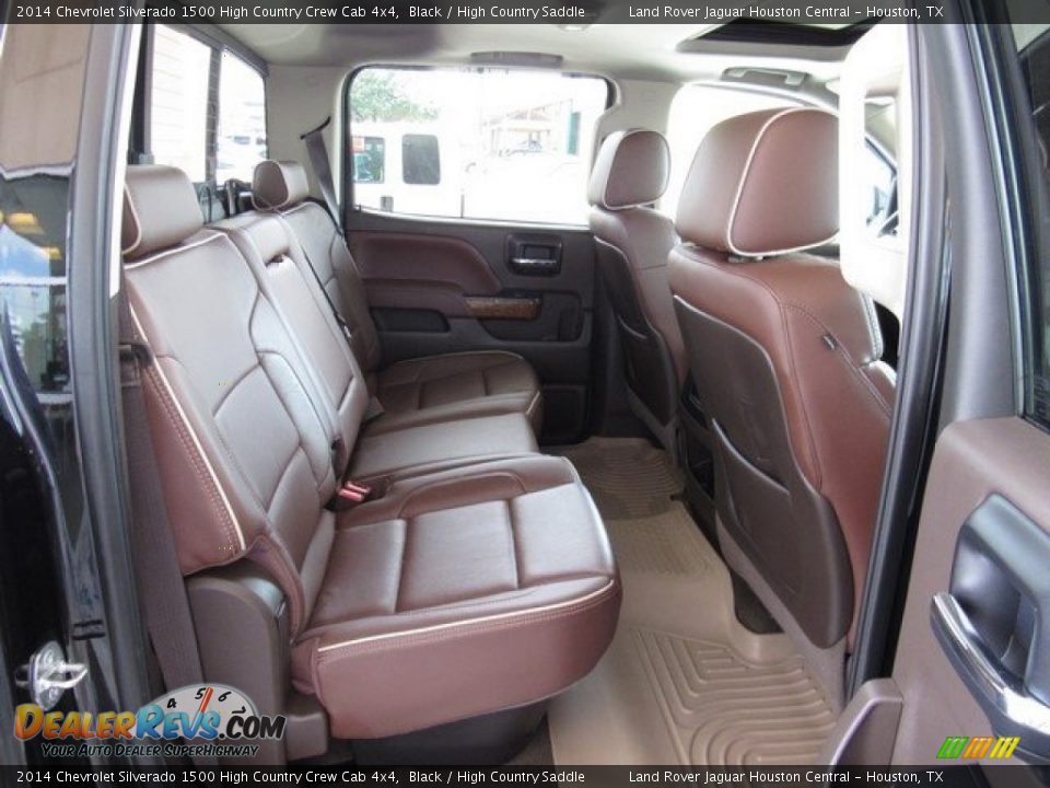 2014 Chevrolet Silverado 1500 High Country Crew Cab 4x4 Black / High Country Saddle Photo #19