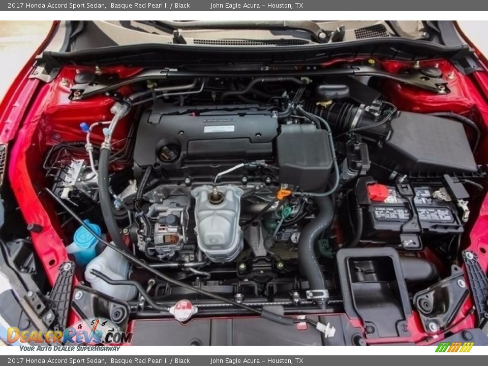 2017 Honda Accord Sport Sedan Basque Red Pearl II / Black Photo #21