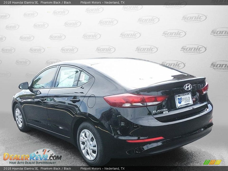 2018 Hyundai Elantra SE Phantom Black / Black Photo #3