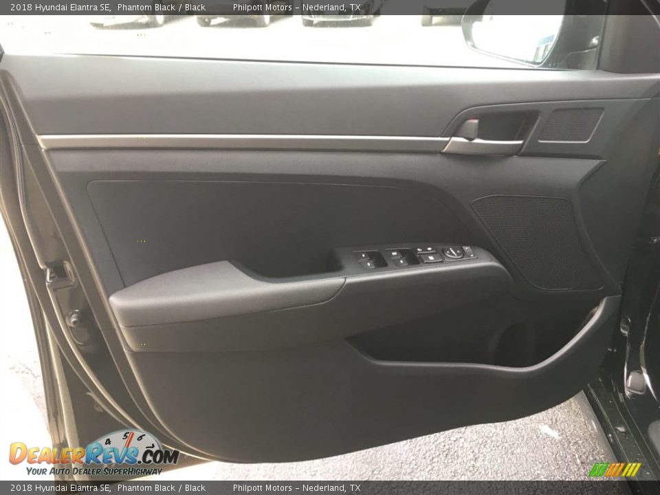 2018 Hyundai Elantra SE Phantom Black / Black Photo #5