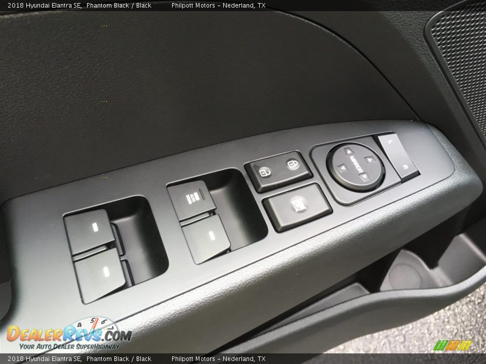 2018 Hyundai Elantra SE Phantom Black / Black Photo #6