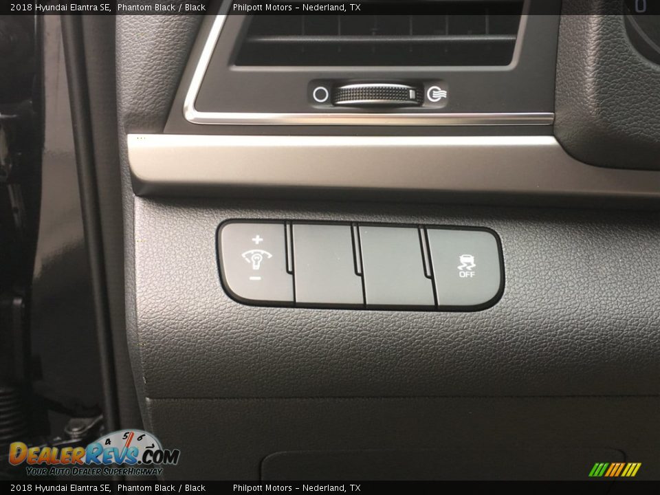 2018 Hyundai Elantra SE Phantom Black / Black Photo #9