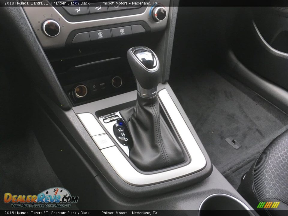 2018 Hyundai Elantra SE Phantom Black / Black Photo #16