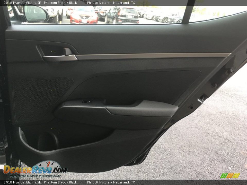 2018 Hyundai Elantra SE Phantom Black / Black Photo #22