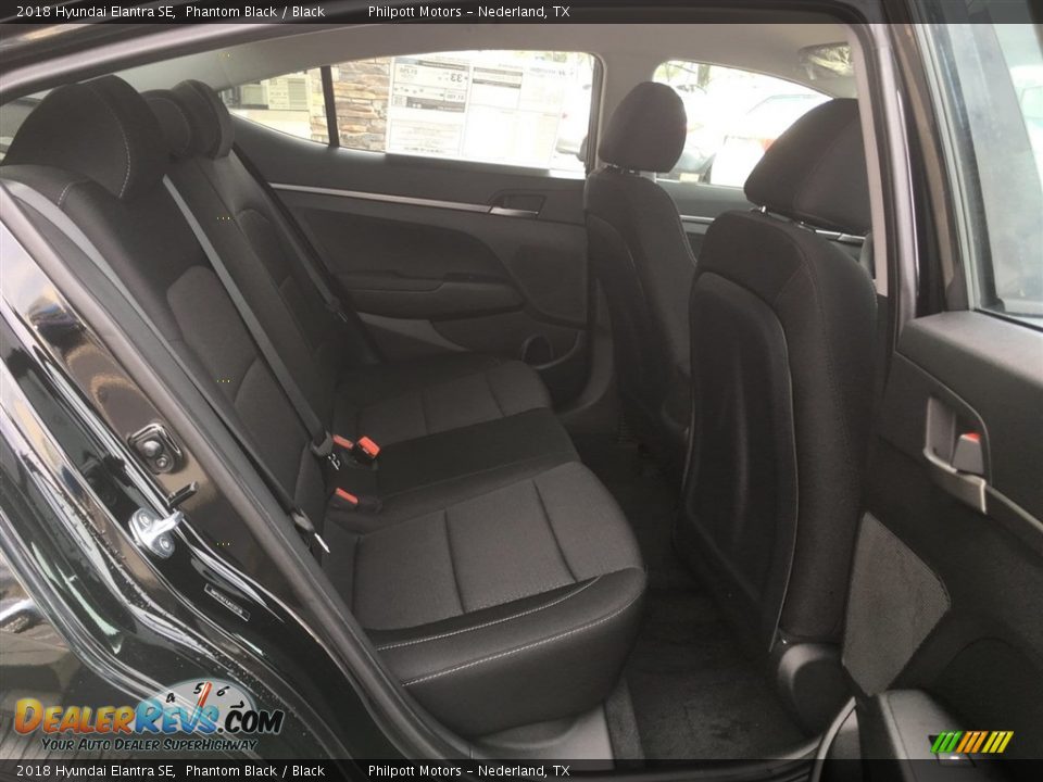 2018 Hyundai Elantra SE Phantom Black / Black Photo #24