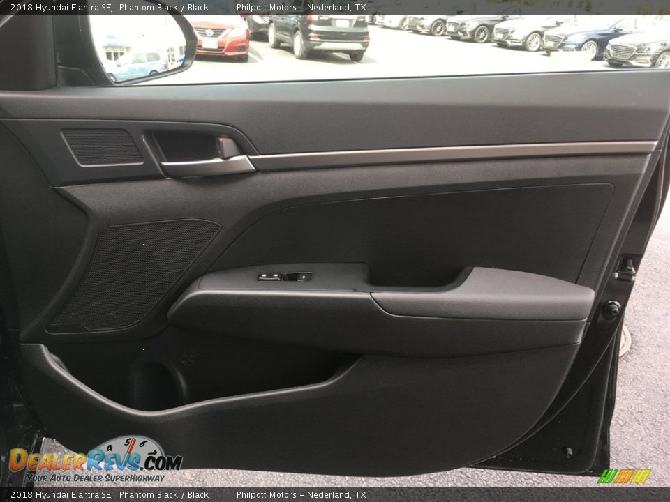 2018 Hyundai Elantra SE Phantom Black / Black Photo #25