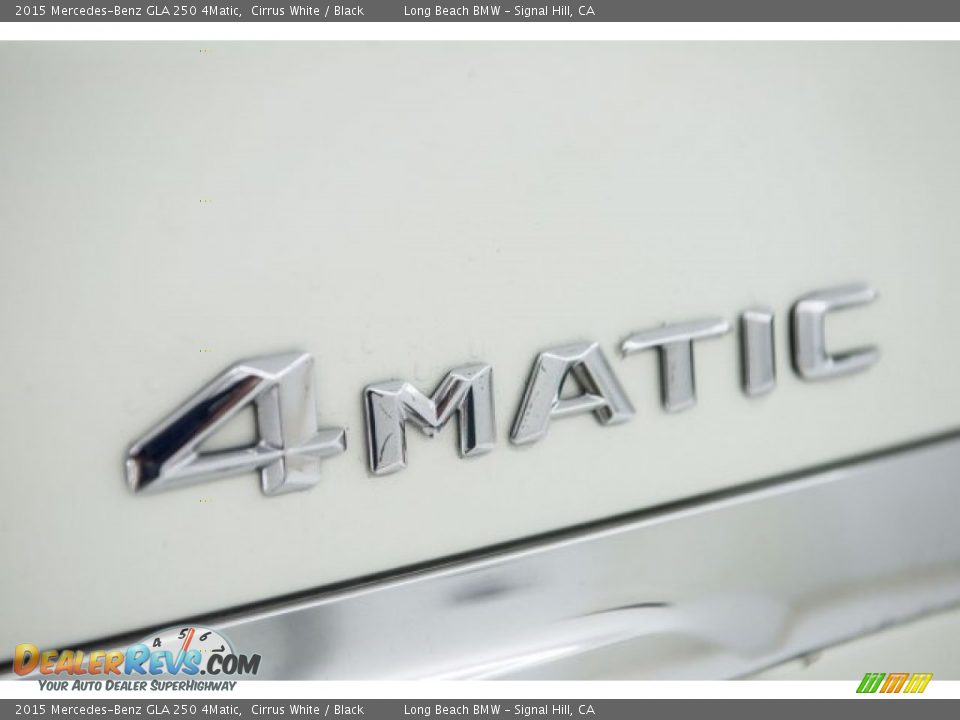 2015 Mercedes-Benz GLA 250 4Matic Cirrus White / Black Photo #13