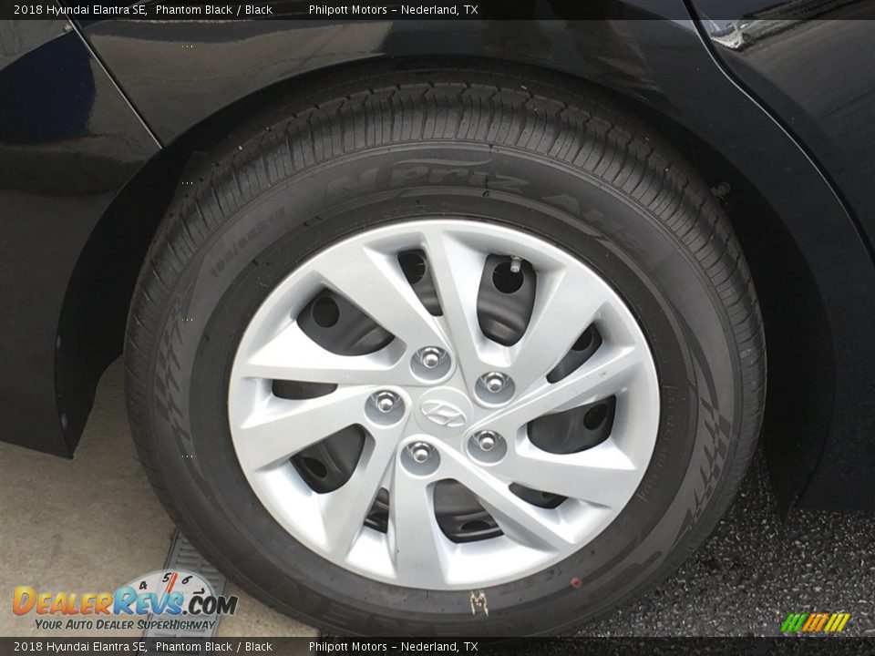 2018 Hyundai Elantra SE Phantom Black / Black Photo #29